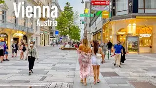 Vienna, Austria 🇦🇹 - Evening Walk - September 2021 - 4K-HDR Walking Tour (▶86min)