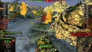 Панель повреждения с углами наводки для World of Tanks