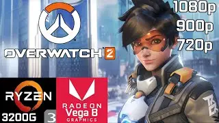 Overwatch 2 - Ryzen 3 3200G Vega 8 & 16GB RAM - 8GB RAM