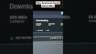 Downloading Games with AT&T 5Gbps Fiber Internet
