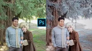 WEDDING COLOR EFFECT PHOTOSHOP GRADING