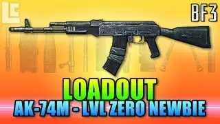 Loadout - AK-74M - LVL Zero Newbie (Battlefield 3 Gameplay/Commentary)