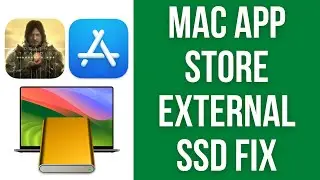 Fix 'Not Enough Disk Space Available' on Mac App Store: install Death Stranding, RE4 to external SSD