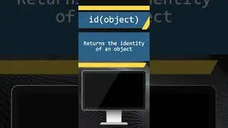 Unlocking Python's id() Function #pythonic #coding #phython #pythonprogramming #css #python