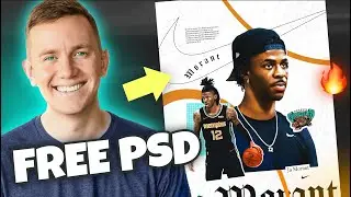 FREE PSD | How I Made This Ja Morant Design in Photoshop