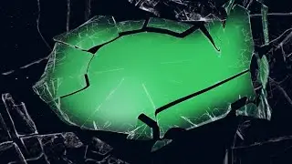 GREEN SCREEN EFFECTS|broken glass trailer|slideshow|footage|Free After Effects Template|chroma key