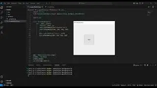 PySide6 Tutorial: QPushButton #python #pyside6 #coding