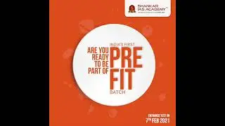 UPSC Prelims 2021  | Prefit - UPSC Prelims Test | Free Entrance Test on 7th Feb 2021