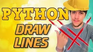 Python tutorial 2019 #13 DRAW LINES OPENGL