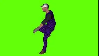 Swing Dancing 2 Green Screen