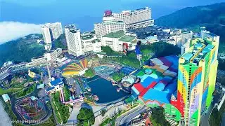 Genting Highlands, Kuala Lumpur, view from cable cars.