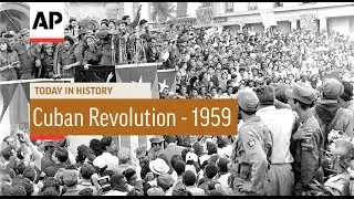 Cuban Revolution - 1959 | Today in History | 1 Jan 17