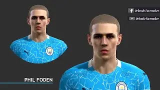 🔴Phil Foden Face By Orlando Facemaker | PES 2013