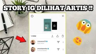 CARA AGAR STORY INSTAGRAM DI LIHAT OLEH ARTIS |TUTORIAL