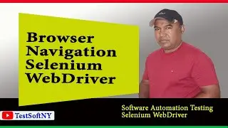 Browser Navigation in Selenium WebDriver