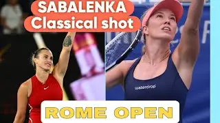 Sabalenka SMASHES Collins? 😱 Rome Open 2024 Highlights & Unbelievable Shots!