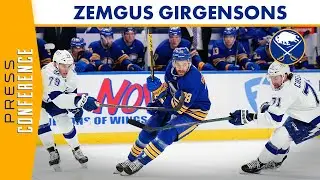 Zemgus Girgensons Following 6-1 Loss to Lightning | Buffalo Sabres