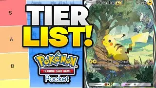 Pokemon TCG Pocket TIER LIST! (Full Explanations)