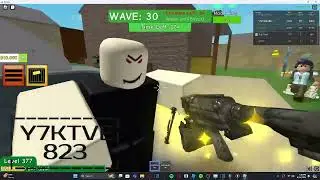 Playing Zombie Attack with my friends