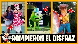 15 PERSONAJES DE PARQUES DISNEY QUE ROMPIERON SU DISFRAZ