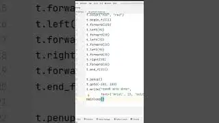 Ganapati Bappa Using Python Turtle Graphics 