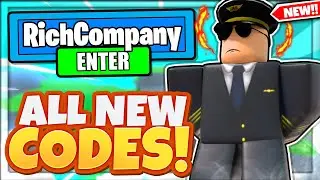 ALL NEW SECRET *FREE CASH* CODES In Roblox Rich Company Tycoon!