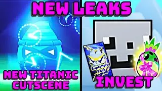 😮 TITANIC MASKED FOX CUTSCENE, TITANIC VAULT AND MORE + PREPARATION WITH NEW LEAKS IN PET SIM 99