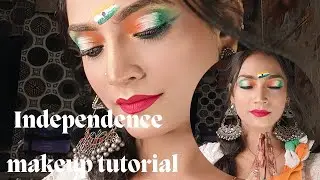 ||independence day makeup tutorial||happy independence day ❤️🇮🇳🙏