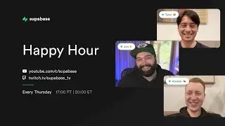 Multi-platform apps: Realtime chat app with Next.js - Supabase Happy Hour #2