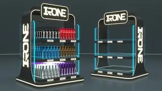 Supermarket Product Shelf | 3ds Max Tutorial