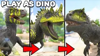 WE EVOLVE INTO THE STRONGEST CREATURE IN ARK !! | PLAY AS DINO | ARK SURVIVAL EVOLVED