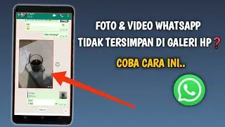 Cara Mengatasi Foto & Video Whatsapp tidak Tersimpan Di Galeri