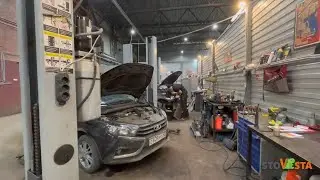 Ремонт робота на Лада Веста | Переклейка постели распредвалов на Lada Vesta