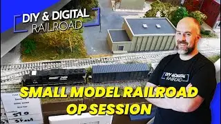 Small N Scale Model Railroad Operation Sesson