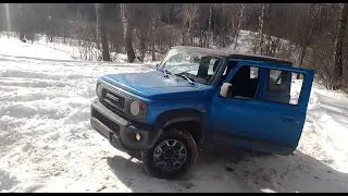 Разговоры за рулем внедорожника. Suzuki Jimny.