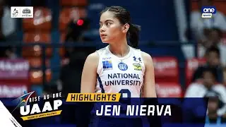 Jen Nierva highlights | UAAP Season 85 Women’s Volleyball