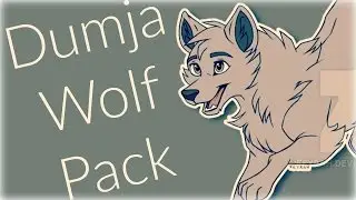 MY OC WOLF PACK - WOLVES OF DUMJA // MOONBLAZE AJ