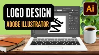 How to Logo Design with Letters in ILLUSTRATOR // Text Basics Adobe Tutorial