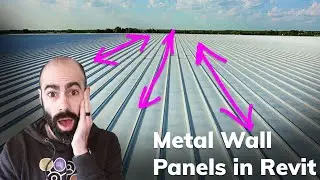 Corrugated Metal Walls in Revit Tutorial (Quick Tip Edition)