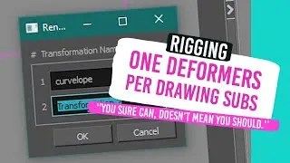 RIGGING - How to add multiple deformer on one layer! (Harmony)