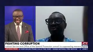 Joy News Prime | Judicial Service and Office of the Special Prosecutor commit to suppressing menace