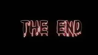 Футаж THE END - Конец - заставки - интро - футажи для видео 