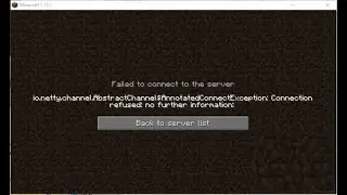 3 Ways To Fix Error - No Further Information Error For Minecraft Server