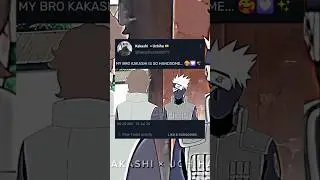 Kakashi Hatake face Reveal 🥰✨