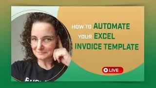 How to Automate an Excel Invoice Template | Snap Reports [L0006]