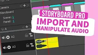 Storyboard Pro - IMPORT and MANIPULATE (Harmony)