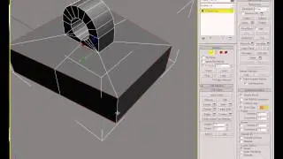 The Cannon - Building a Simple Mounted Weapon in 3ds Max -001 setting up the foot