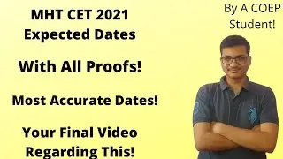 mht cet 2021 exam date | mht cet 2021 expected dates | Most Accurate | 