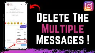 How To Delete Multiple Messages On Instagram 2024