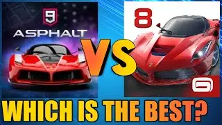 ASPHALT 8 VS ASPHALT 9 GAMEPLAY COMPARISON